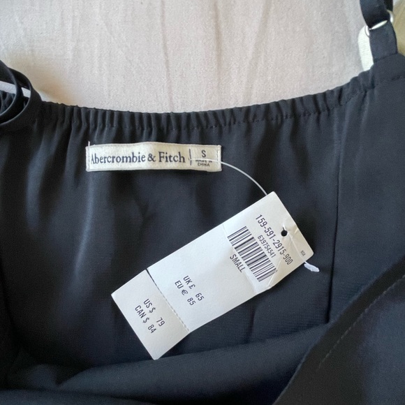 Abercrombie satin belted midi dress - Picture 4 of 8